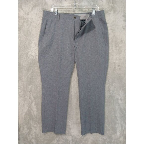 Under Armour Pants Mens 36x30 Gray Vented Golf Lightweight Performance - Picture 1 of 10